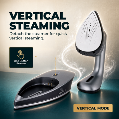 Bellairon Duetto™ 2-in-1 Steam Iron & Garment Steamer