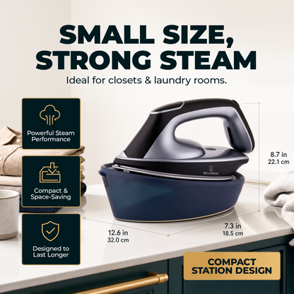 Bellairon Duetto™ 2-in-1 Steam Iron & Garment Steamer