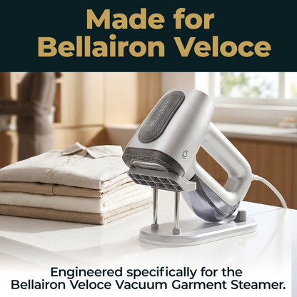 BELLAIRON Accessory Set for Veloce Vacuum Garment Steamer, 165ml Expanded Water Tank with Upright Resting Base