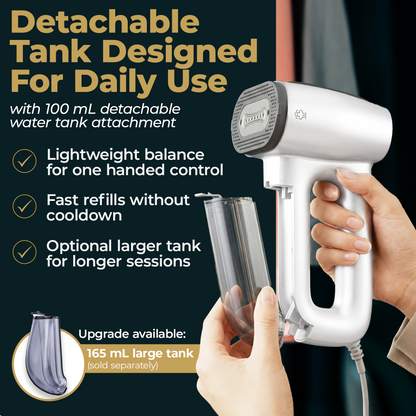 Bellairon Veloce™ Vacuum Garment Steamer – Steam Smarter, Wrinkle Less