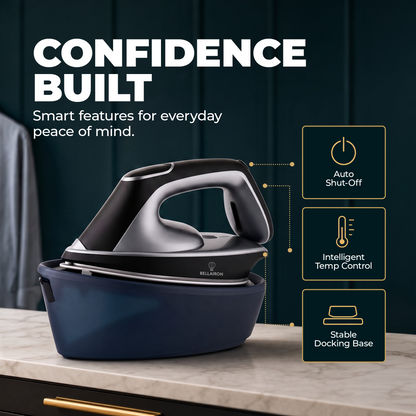 Bellairon Duetto™ 2-in-1 Steam Iron & Garment Steamer